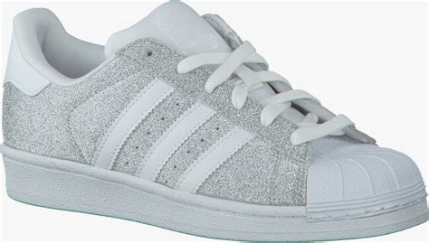 Zwarte, zilveren Adidas Superstar online kopen 